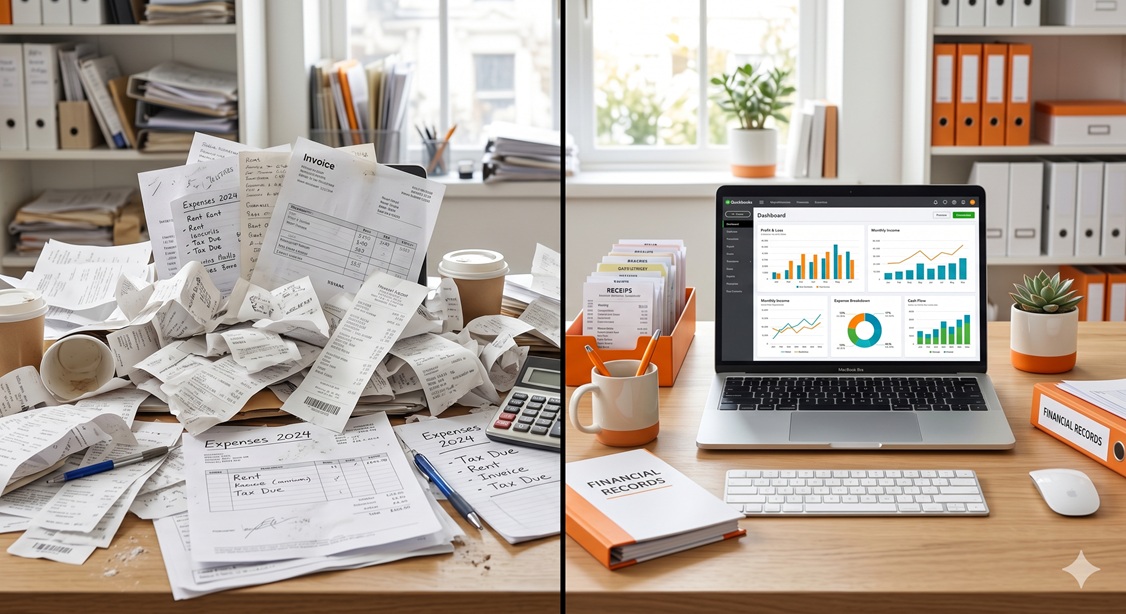 QuickBooks cleanup service for small business messy books