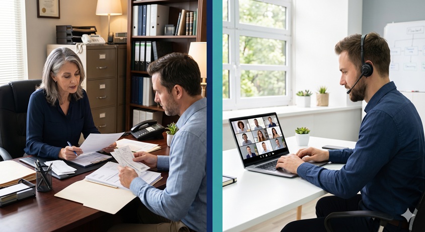 virtual bookkeeper vs local bookkeeper comparison for small business